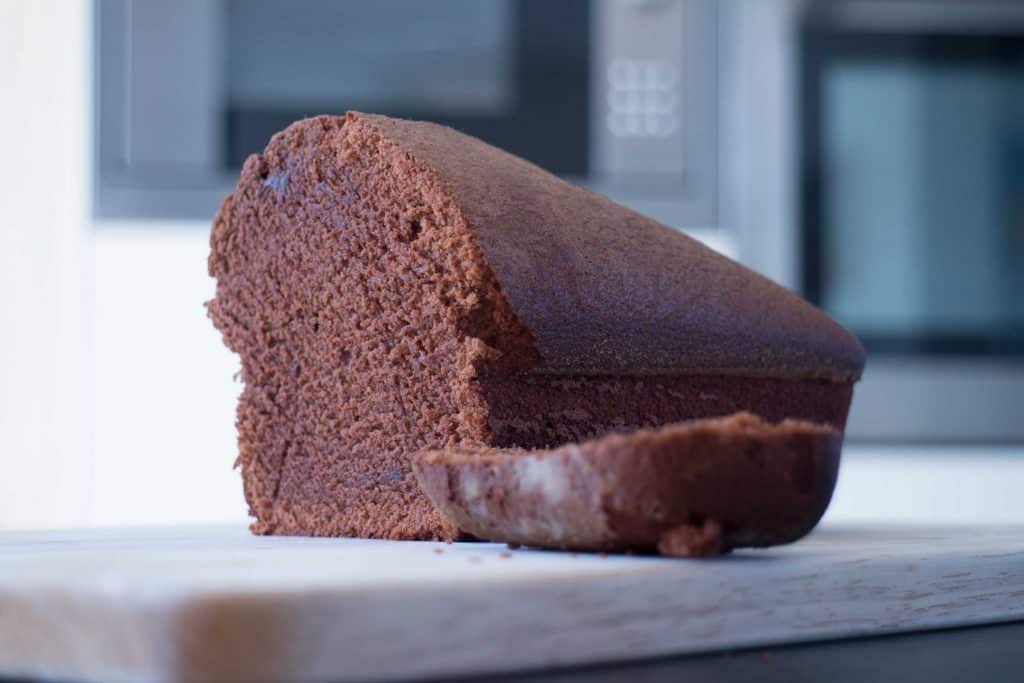 Cake chocolat café mai 2022 tronche de cake