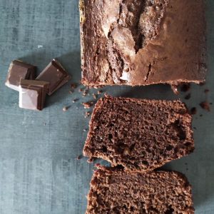 cake chocolat noix tronche de cake